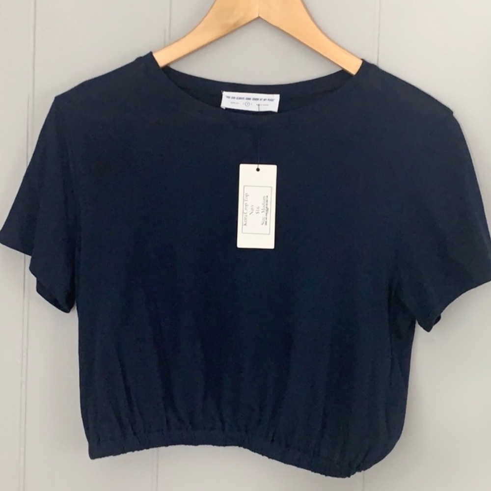 KIERA | Crop Top with Sinched Hem